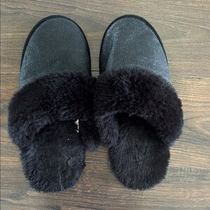 Express sparkle slippers